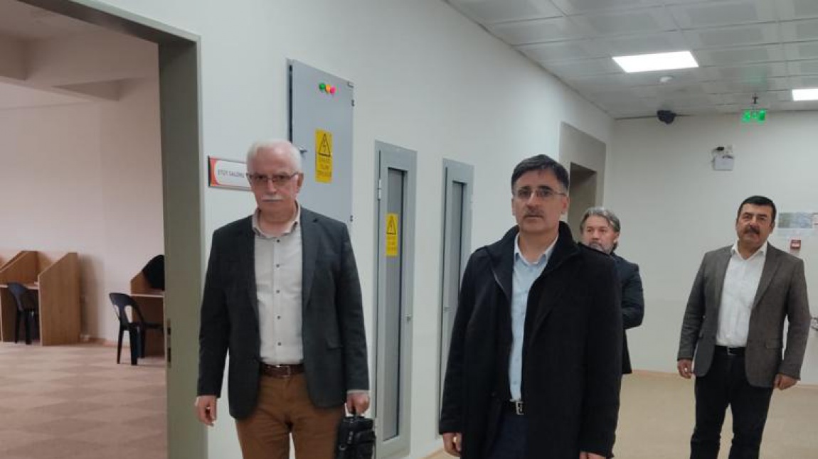 İlçe Milli Eğitim Müdürümüz Mehmet ETİK  Pansiyon Binamızı Ziyaret Ettiler